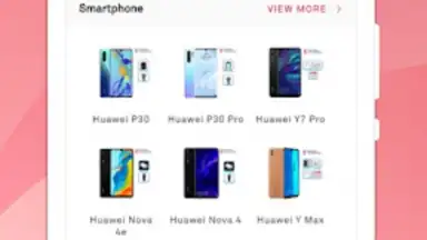 Screenshot von Huawei Store 4