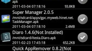 Screenshot von Quick App Install 5