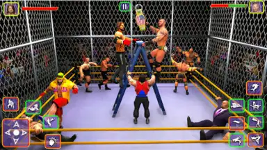 Screenshot von Real World Wrestling Arena 6
