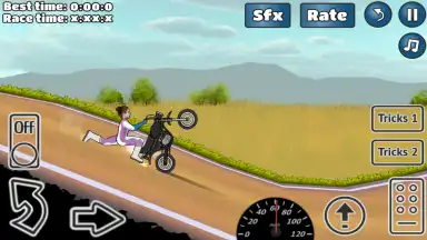 Screenshot von Wheelie Challenge 16