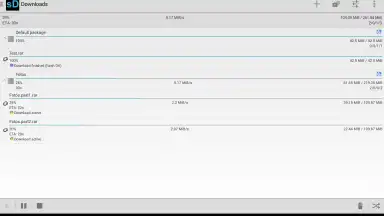Screenshot von ShareDownloader 17