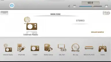 Screenshot von Marantz Remote App 17