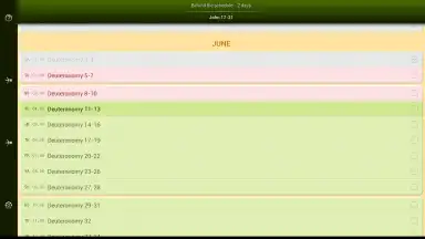 Screenshot von Bible Reading Schedule 10
