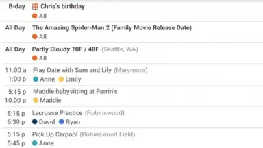 Screenshot von Cozi Family Calendar 2