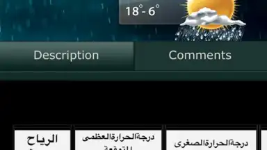 Screenshot von IraqWeather 3