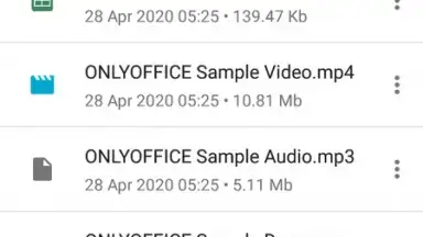 Screenshot von ONLYOFFICE Documents 1
