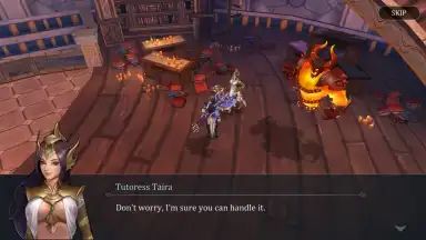 Screenshot von Hero Glory: Descending World 2