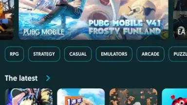 Screenshot von Comet Browser 20