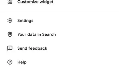 Screenshot von Google App 4