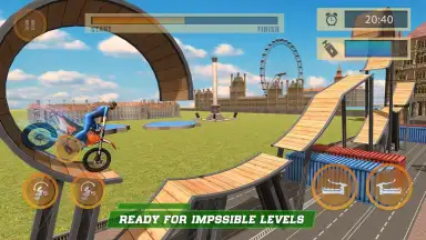 Screenshot von London City Motorbike Stunt Riding Simulator 4