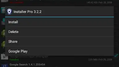 Screenshot von Installer 3