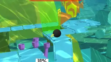 Screenshot von Dancing Ball Saga 7