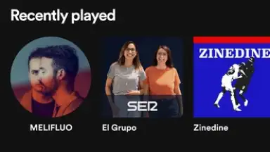 Screenshot von Spotify 16