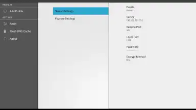 Screenshot von Shadowsocks 16