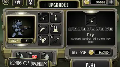 Screenshot von PeaceKeeper 4