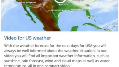 Screenshot von weather24 4