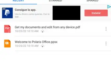 Screenshot von Polaris Office 9