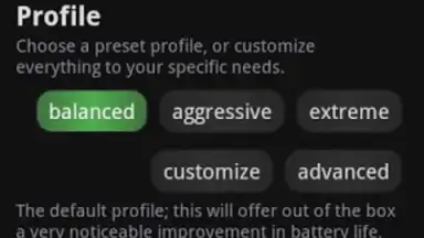 Screenshot von JuiceDefender 4