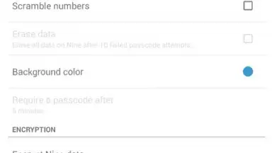 Screenshot von Nine Mail 14