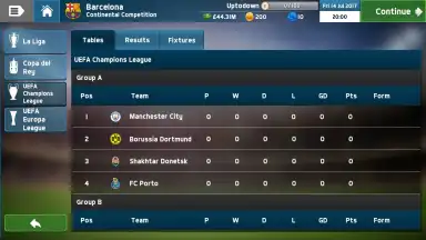 Screenshot von Soccer Manager 2018 14