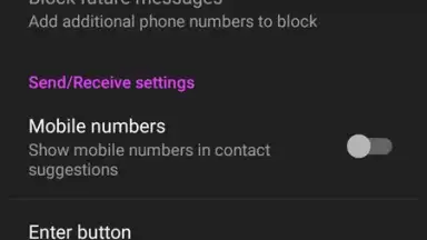 Screenshot von Texta Messenger 1