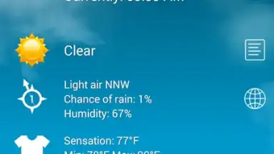 Screenshot von Weather XL PRO 4