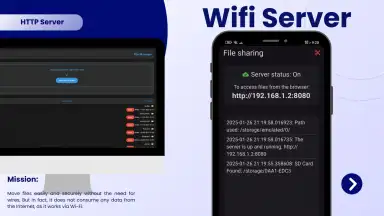 Screenshot von Wifi Server 4