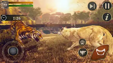 Screenshot von The Wild Wolf Animal Simulator 3