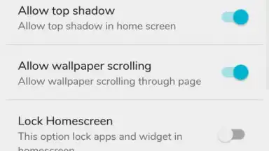 Screenshot von Flick Launcher 1