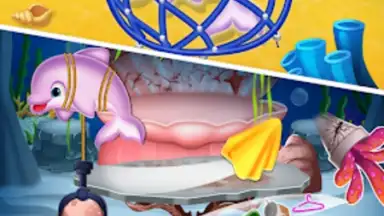 Screenshot von Newborn mermaid baby care game 4