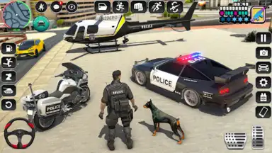 Screenshot von Police Thief Games: Cop Sim 1