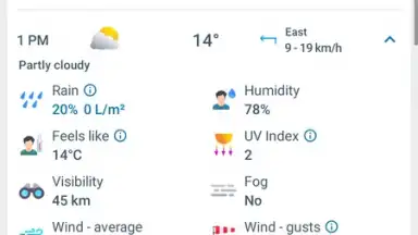 Screenshot von Weather 14 Days - Meteored 1