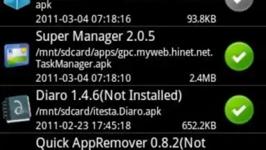 Screenshot von Quick App Install 1