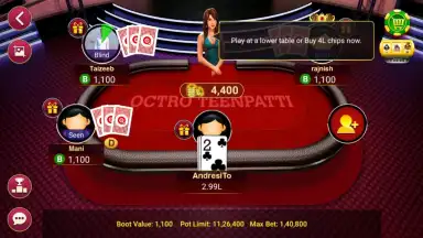Screenshot von Teen Patti Octro 5