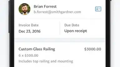 Screenshot von PayPal Business 2