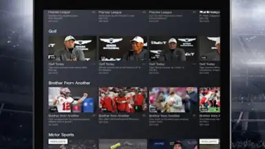 Screenshot von NBC Sports 7