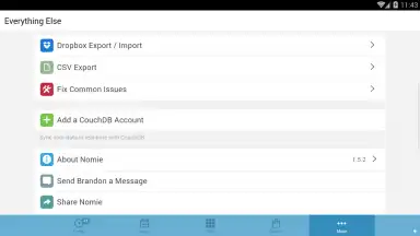 Screenshot von Nomie 3