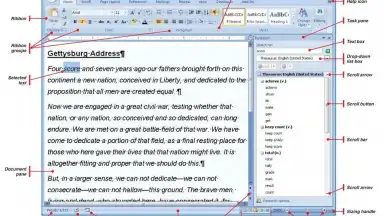 Screenshot von Basic Word 2007 Reference 1