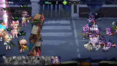 Screenshot von Girl's War Z 2
