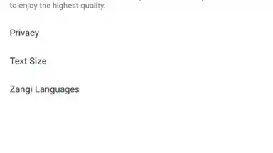 Screenshot von Zangi Messenger 8