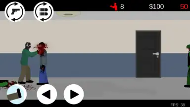Screenshot von Flat Zombies: Cleanup and Defense 8