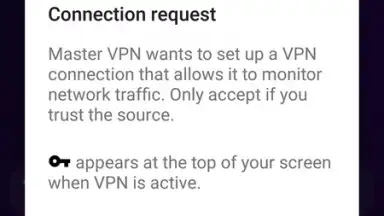 Screenshot von Master VPN 5