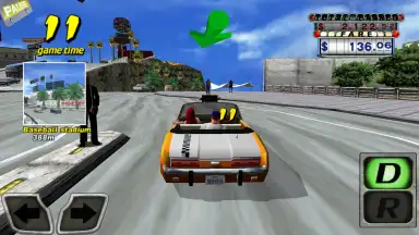 Screenshot von Crazy Taxi Classic 3