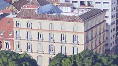 Screenshot von Google Earth 2