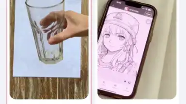 Screenshot von AR Drawing 15