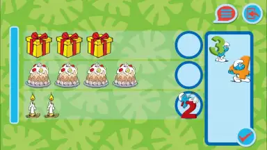 Screenshot von Smurfs and the four seasons 1