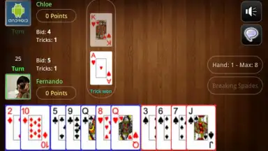 Screenshot von Live Spades Pro 2
