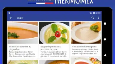 Screenshot von Recettes pour Thermomix 7