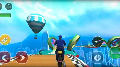 Screenshot von Police Bike Stunts Games 8