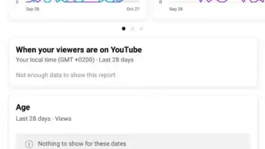 Screenshot von YouTube Studio 6